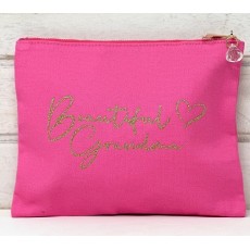 Beautiful Grandma Pink Make Up Bag